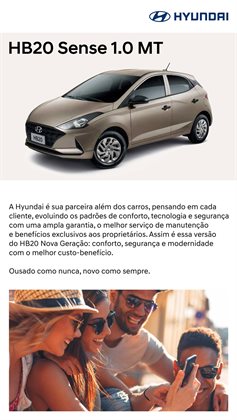 Ofertas de Hyundai no catálogo Hyundai (  Mais de um mês)