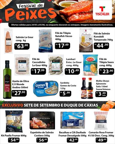 Catálogo Supermercados Tischler | Encarte Supermercados Tischler | 24/05/2022 - 01/06/2022