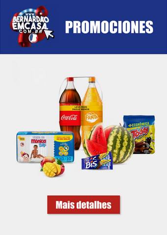 Catálogo Supermercado Bernardão | Promoções Supermercado Bernardão | 13/08/2022 - 12/09/2022