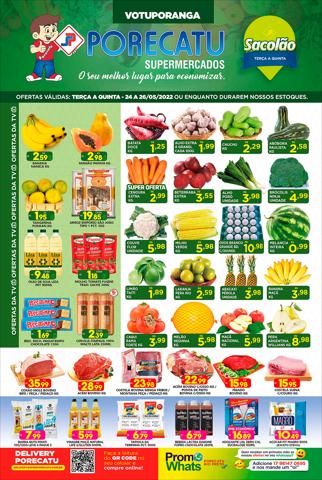 Catálogo Supermercado Porecatu | Tabloide De Ofertas Votuporanga | 24/05/2022 - 26/05/2022