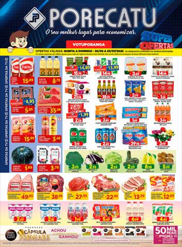 Catálogo Supermercado Porecatu em Votuporanga | Tabloide De Ofertas Votuporanga | 30/06/2022 - 03/07/2022