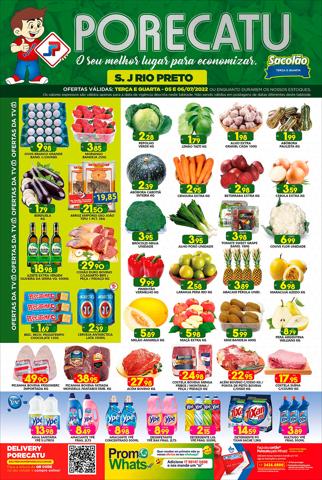 Catálogo Supermercado Porecatu | Tabloide De Ofertas Rio Preto | 05/07/2022 - 06/07/2022