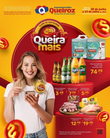 Promoções de Supermercados em Mossoró | Queira Mais de Supermercados Queiroz | 29/06/2022 - 13/07/2022