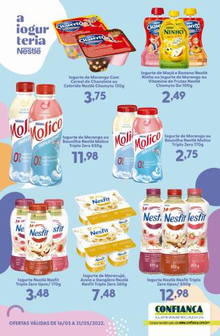 Catálogo Confiança Supermercados em Bauru | A iogurteria | 17/05/2022 - 31/05/2022