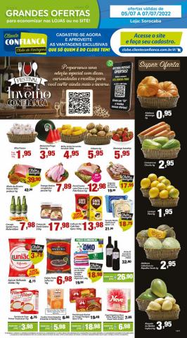 Catálogo Confiança Supermercados | Encarte Confiança Supermercados | 06/07/2022 - 07/07/2022