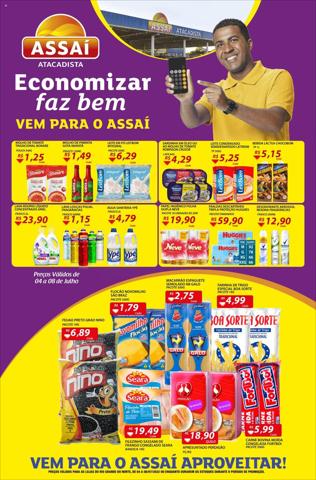 Promoções de Supermercados em Teresópolis | Folheto - RJ de Assaí Atacadista | 04/07/2022 - 08/07/2022