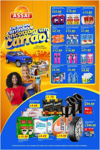 Promoções de Supermercados em Betim | Folheto - MG - Contagem - Carao de Assaí Atacadista | 08/08/2022 - 14/08/2022