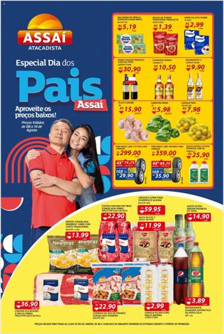 Promoções de Supermercados em Rio de Janeiro | Folheto - RJ - Dia dos Pais de Assaí Atacadista | 08/08/2022 - 14/08/2022