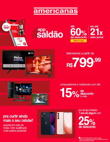 Catálogo Lojas Americanas em Belo Horizonte | Saldão até 60% de Desconto | 27/06/2022 - 03/07/2022