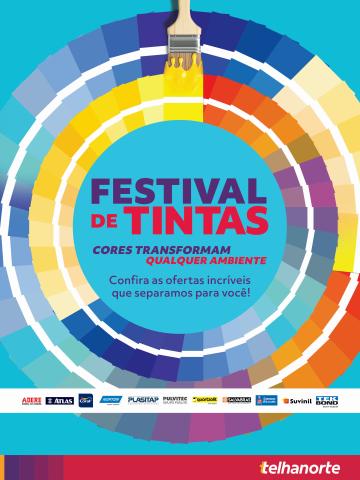 Promoções de Material de Construção em Itaquaquecetuba | Festival de tintas de Telhanorte | 30/06/2022 - 27/07/2022