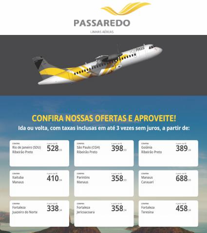 Promoções de Viagens, Turismo e Lazer em Itaquaquecetuba | Ofertas Passaredo de Passaredo | 10/08/2022 - 24/08/2022