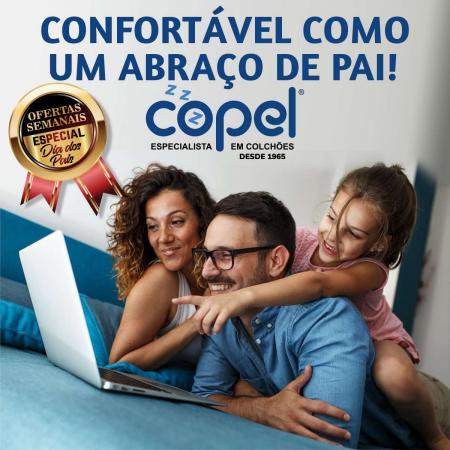 Promoções de Casa e Decoração em São José dos Campos | Ofertas Dia dos Pais de Copel Colchões | 09/08/2022 - 14/08/2022