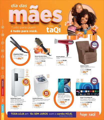 Catálogo Lojas TaQi em Santa Maria | taQi - Dia das Mães // Maio 2022 | 05/07/2022 - 05/07/2022