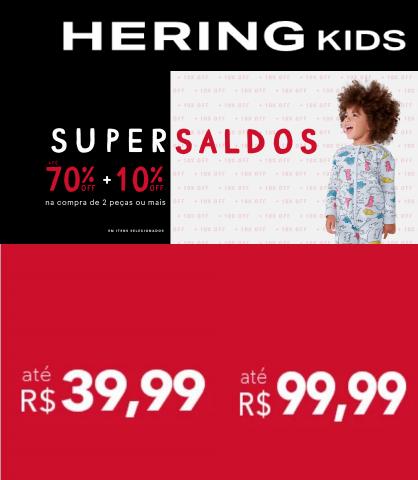 Promoções de Brinquedos, Bebês e Crianças em Santo André | super Saldos até 70% OFF de Hering Kids | 10/08/2022 - 24/08/2022