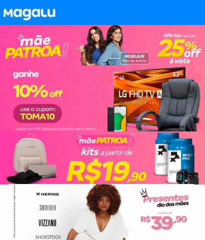 Promoções de Lojas de Departamentos | Mãe Patroa! de Magazine Luiza | 20/04/2022 - 20/05/2022