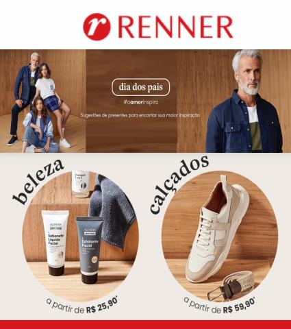 Promoções de Roupa, Sapatos e Acessórios em Governador Valadares | Ofertas Dia dos Pais de Renner | 08/08/2022 - 15/08/2022