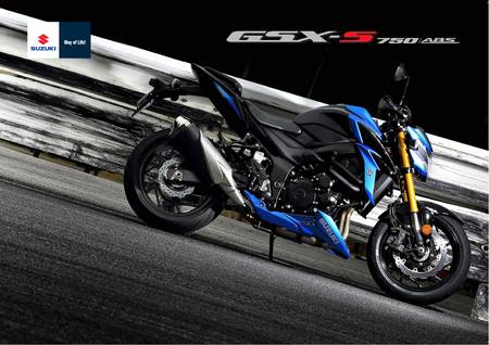 Catálogo Suzuki Motos | GSX-S750 | 19/07/2021 - 31/12/2022