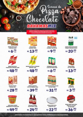 Catálogo Bahamas Mix em Araxá | Encarte Pizza Chocolate | 04/07/2022 - 10/07/2022