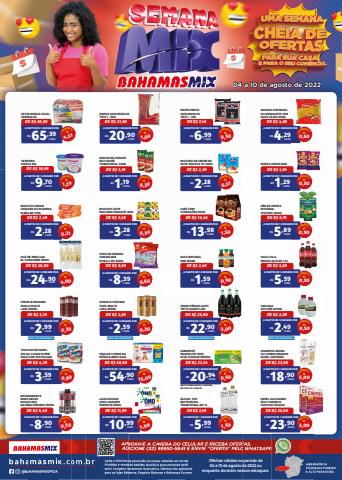 Promoções de Supermercados em Uberaba | Semanal Mix de Bahamas Mix | 04/08/2022 - 10/08/2022