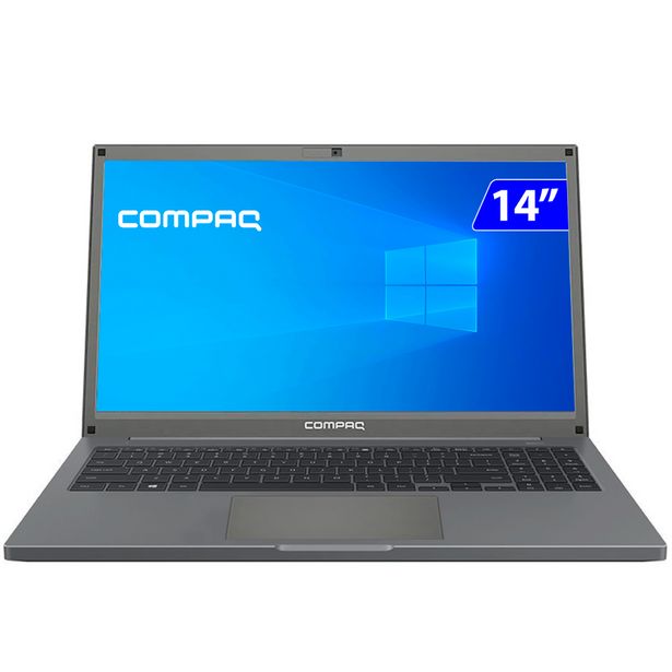 Oferta de Notebook Compaq Presario 436 i3-6157U W10 8GB 240GB SSD 14" 60Hz LED HD - Cinza por R$4365