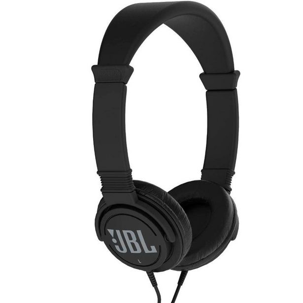 Oferta de Headphone JBL On Ear C300 com Fio Almofadas Ajustáveis - Preto por R$117