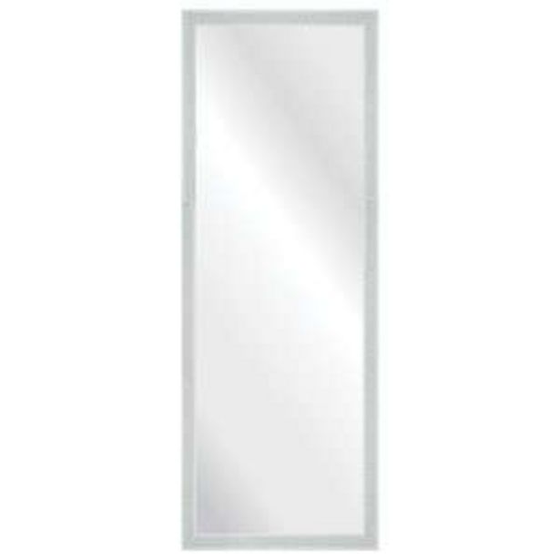 Oferta de Espelho Branco Riscado 47x127cm por R$136,99