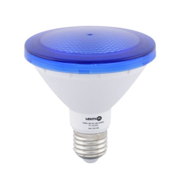 Oferta de Lâmpada LED PAR30 Luz Azul 10W Lexman Bivolt por R$29,9