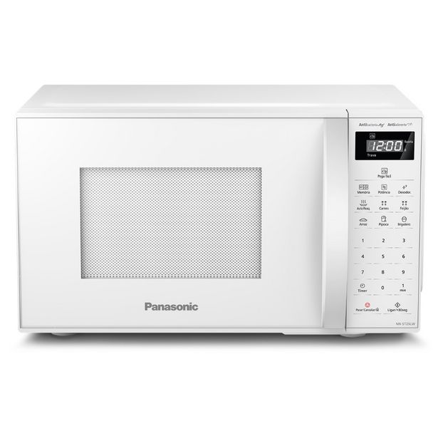 Oferta de Micro-ondas Panasonic 21 L NN-ST25LWRUK 700 W Branco por R$539