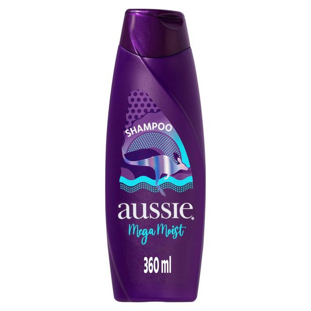 Oferta de Shampoo Aussie Mega Moist Super Hidratação 360ml por R$39,99