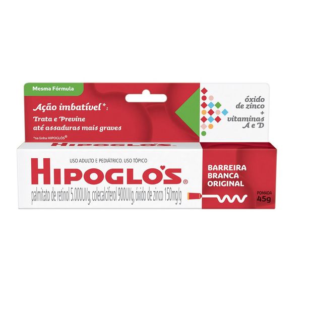 Oferta de Creme Preventivo de assaduras Hipoglos Original 45grs por R$16,49
