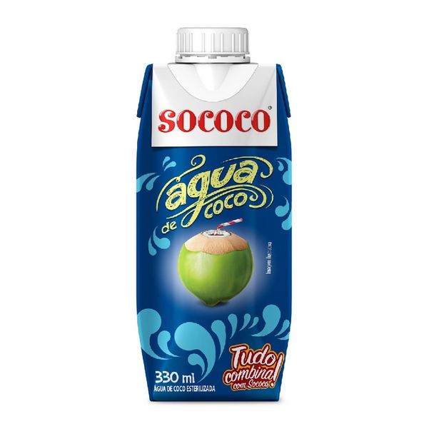 Oferta de Agua De Coco Sococo 330ml por R$4,99