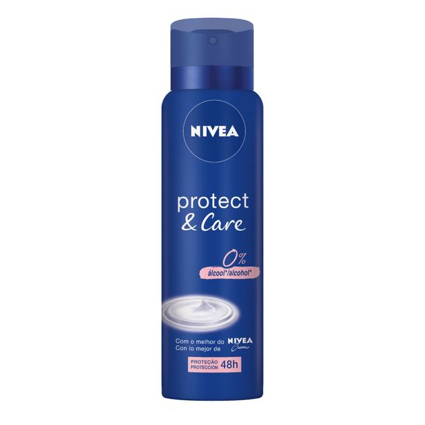 Oferta de Desodorante Nivea Protect&Care Aerossol 150ml por R$11,99