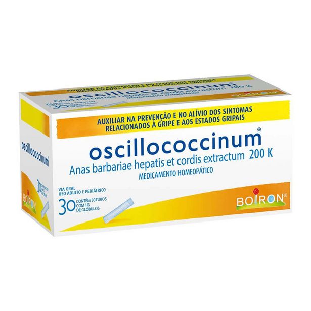 Oferta de Oscillococcinum 200k com 30 tubos de 1g por R$192,99