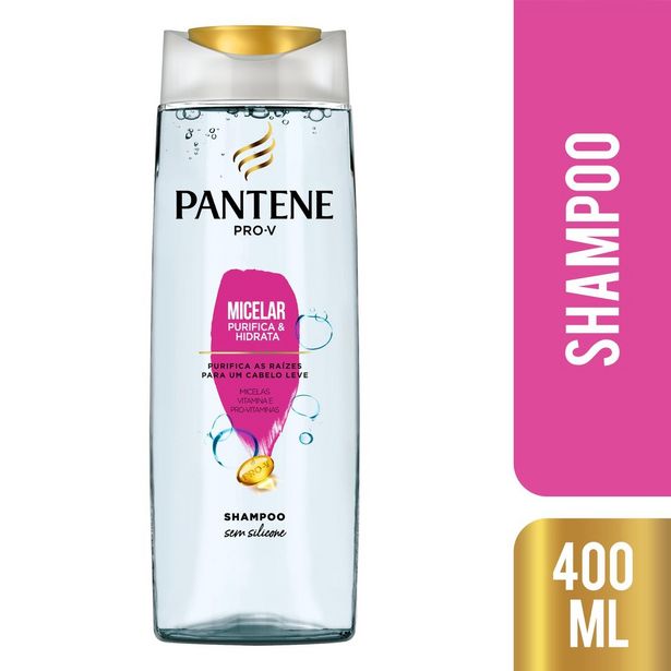 Oferta de Shampoo Pantene Pro-V Micelar Purifica & Hidrata com 400ml por R$17,69