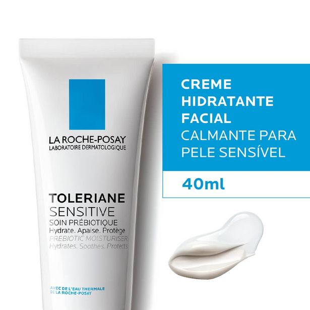 Oferta de Hidratante Facial La Roche-Posay Toleriane Sensitive com 40ml por R$70,49