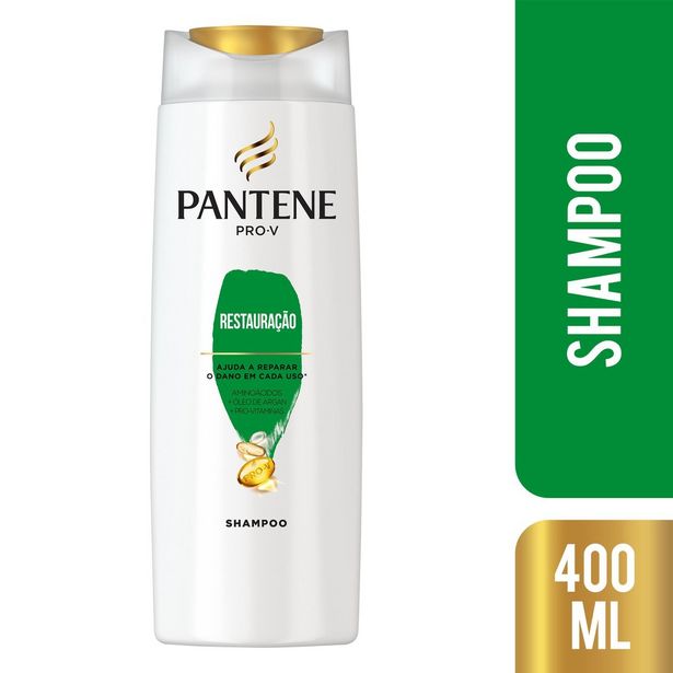 Oferta de Shampoo Pantene Pro-V Restauração com 400ml por R$16,99
