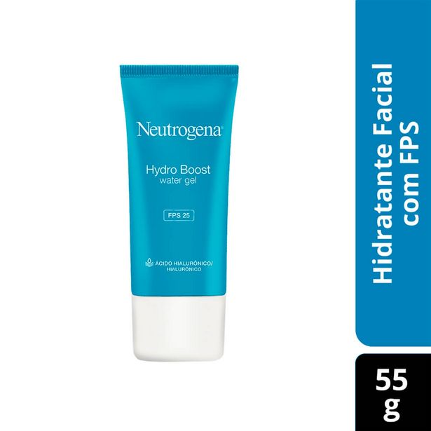 Oferta de Hidratante Facial Neutrogena Hydro Boost Water Gel FPS 25 com 55g por R$47,99