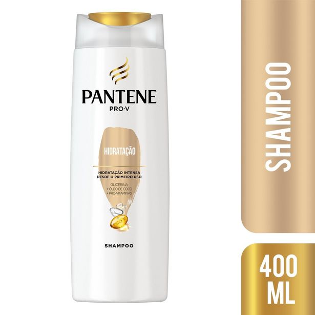 Oferta de Shampoo Pantene Pro-V Hidratação com 400ml por R$16,99