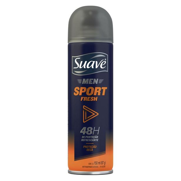 Oferta de Desodorante Suave Aerosol Antitranspirante Sportfresh 150ml por R$7,99