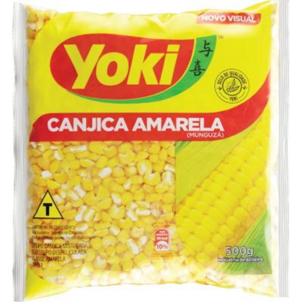 Oferta de Canjica de Milho Amarela pacote 500g - Yoki por R$6,99