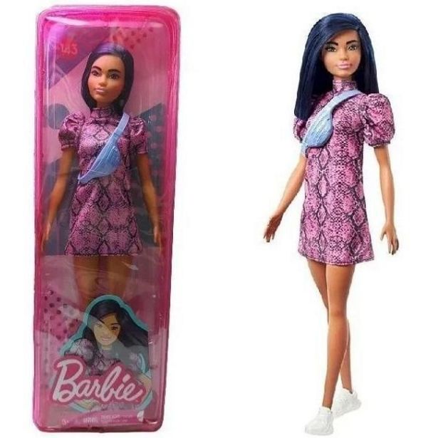 Oferta de Barbie Fashionista Mattel FBR37 143 por R$89,9