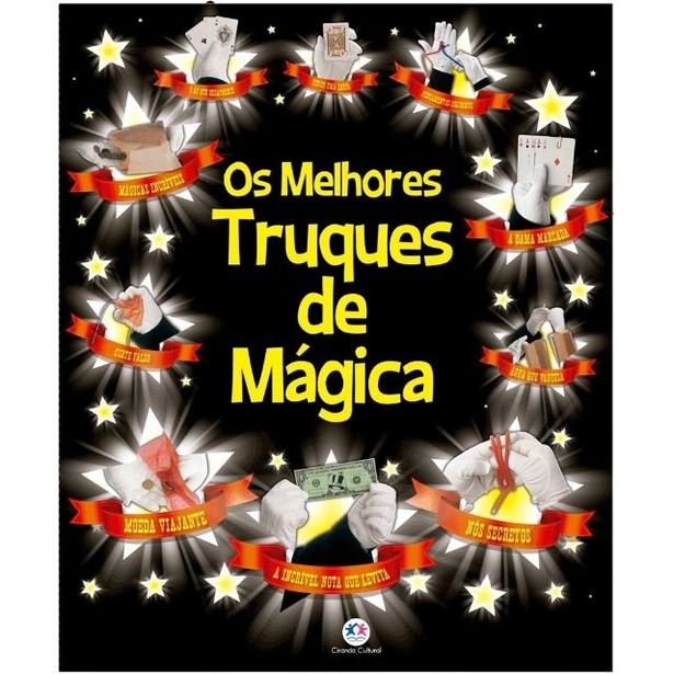 Oferta de Livro os Melhores Truques de Mágicas por R$69,9