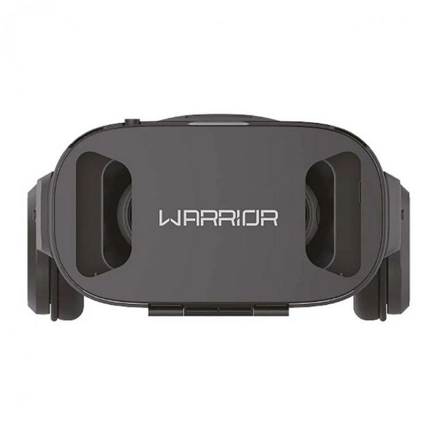 Oferta de Óculos 3D Realidade Virtual com Headphone Warrior JS086 por R$104,93