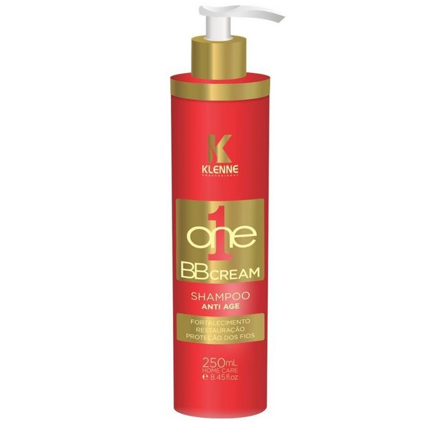 Oferta de Shampoo Klenne ONE BB cream 250 ml por R$44,9