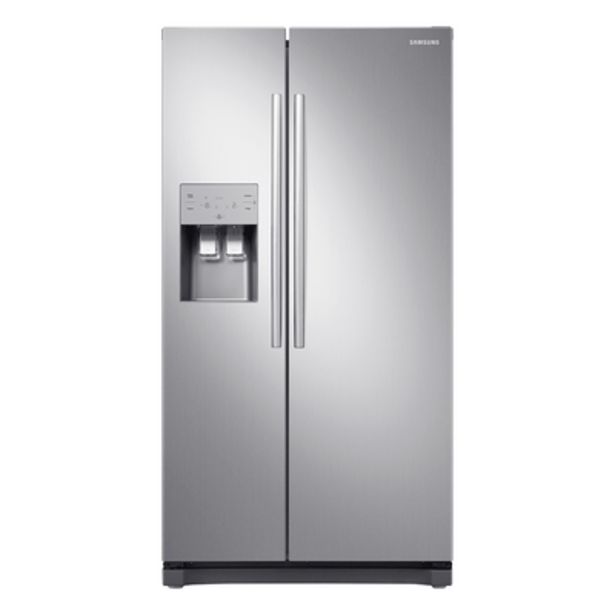 Oferta de Geladeira/Refrigerador Frost Free Samsung Side by Side RS50N3413S8/BZ Inox Look 501 Litros por R$8470,9