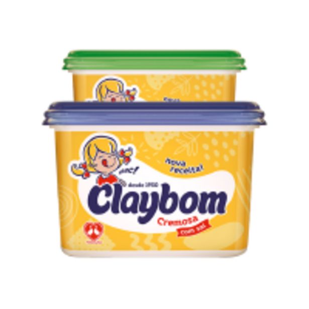 Oferta de Margarina Claybom500g por R$5