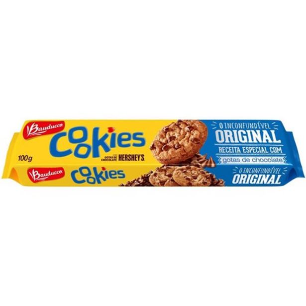 Oferta de Biscoito Cookies Bauducco Original 100G por R$3,19