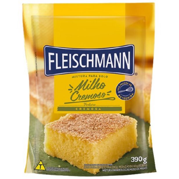 Oferta de Mistura para Bolo Fleischmann Milho 390G por R$4,99 em Supermercados Paraná