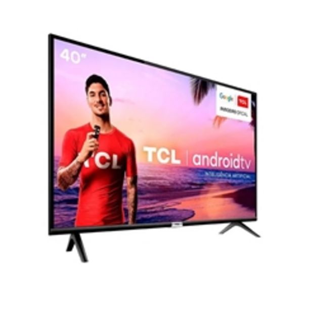 Oferta de Smart TV LED 40" TCL 40S6500 Full HD Android - Wi-Fi HDR Inteligência Artificial 2 HDMI USB por R$1999