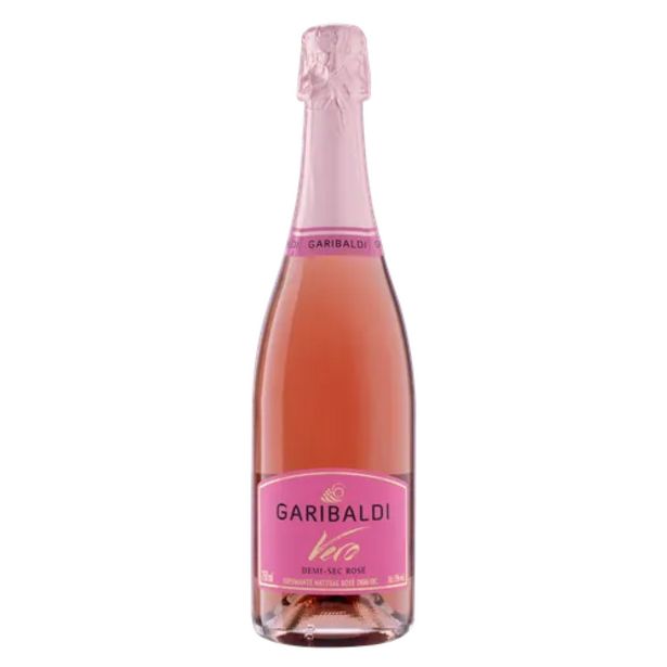 Oferta de Espumante Garibaldi vero demi rosé 750ml por R$29,9